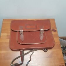 Vintage school satchel for sale  MORPETH