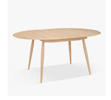 ercol for John Lewis Shalstone 4-6 Seater Extending Round Dining Table, Oak.. for sale  MANCHESTER
