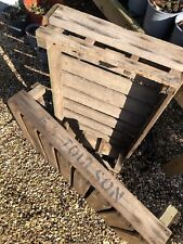 vintage wooden crates for sale  Shipping to Ireland