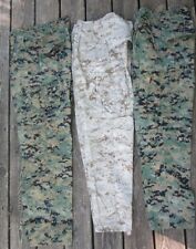 3 Marine Corps MARPAT Digital Camouflage Small Reg / Long Uniform Trousers USMC for sale  Sealevel