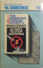 INICIO FRESCO *21 DÍAS PARA DEJAR DE FUMAR* CINTA DE AUDIO 1986 75m tiempo de ejecución V.G segunda mano  Embacar hacia Argentina