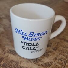 RARO Vintage 1982 Hill Street Blues "ROLL CALL" Caneca de Café Cerâmica Polícia  comprar usado  Enviando para Brazil