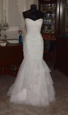 LIS SIMON HEWITT Mermaid Strapless Bridal Gown Wedding Dress Size 12  4863312 for sale  Shipping to South Africa