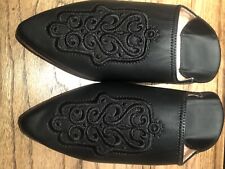 Moroccan black leather for sale  BRIDGNORTH