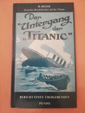 Untergang titanic bericht gebraucht kaufen  Rhens