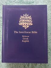 Interlinear bible hebrew for sale  Earlville