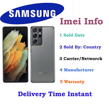 Samsung IMEI Check - Sim Lock Status - Carrier -Sold By - Warranty for sale  Shipping to South Africa