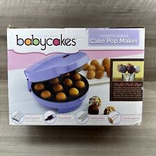 Babycakes Mini Cake Pop Makes Purple Makes 12 antiadherentes con accesorios, usado segunda mano  Embacar hacia Argentina