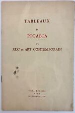 Francis picabia catalogue d'occasion  Paris V