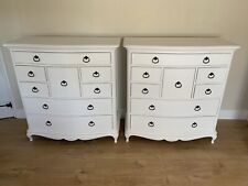 Set of 2 DFS Willis & Gambier chest of drawers 850mm x 1090mm x 535mm RRP £2495! for sale  TADWORTH