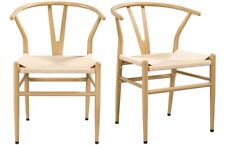 Wishbone dining chairs for sale  USA