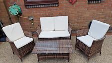 Used outdoor rattan for sale  WARRINGTON