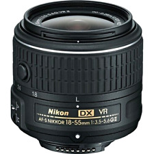 Kit de lentes (caixa aberta) Nikon AF-S DX Nikkor 18-55mm f/3.5-5.6G VR II zoom comprar usado  Enviando para Brazil
