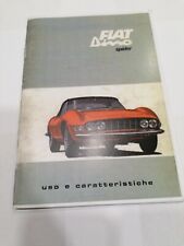 Fiat dino spider usato  Palermo