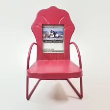 Pink metal chair for sale  Ayer