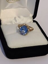 9ct large blue for sale  HOLSWORTHY