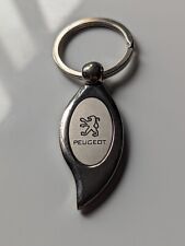 Peugeot metal keyring for sale  NORTHAMPTON