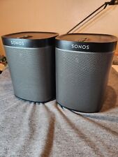 Par de Sonos Play: 1 sistema de alto-falante inteligente sem fio compacto com cabo de alimentação comprar usado  Enviando para Brazil