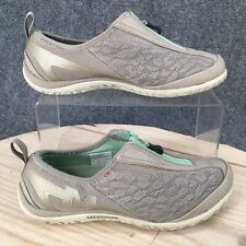 Merrell Sneakers Womens 6 Gray Enlighten Glitz Breeze Zip Top Mesh Casual J53166 for sale  Shipping to South Africa