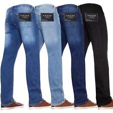 Jeans Kruze Masculino Básico Perna Reta Elástico Novo Jeans Regular Grande Alto Toda Cintura comprar usado  Enviando para Brazil