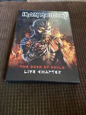 Iron Maiden The Book Of Souls Live Chapter Deluxe Edition 2 CDs livro e estojo, usado comprar usado  Enviando para Brazil