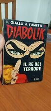 Diabolik ristampa costola usato  Roma