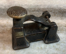 Antiguo estampillas victorianas adornadas estampadora engarzado herramienta telégrafo, usado segunda mano  Embacar hacia Argentina