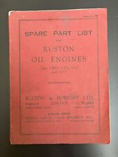 Ruston hornsby oil for sale  MARKET RASEN