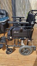 Lightweight folding wheelchair for sale  CLACTON-ON-SEA