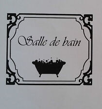 Sticker autocollant salle d'occasion  Sainte-Soulle