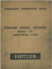 Fowler diesel engine for sale  CALLINGTON