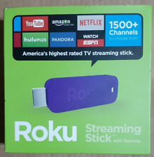Stick de transmisión Roku púrpura en caja (2da generación) 3500R HDMI segunda mano  Embacar hacia Mexico