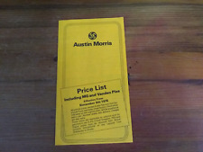 Original austin morris for sale  UK
