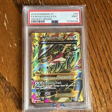 Usado, Pokemon Mega M Rayquaza EX Shiny Full Art 98/98 XY Ancient Origins PSA 9 2015 comprar usado  Enviando para Brazil