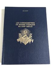 Livre chronomètres marine d'occasion  Grandfresnoy