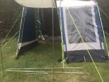 Kampa Rally 260 lightweight porch awning for touring caravan. for sale  DUNSTABLE
