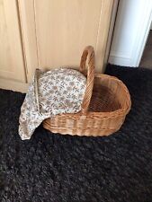 Wicker shopping basket for sale  BOLTON