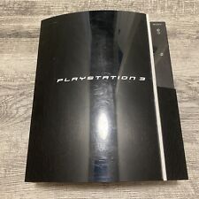 Sony PlayStation 3 PS3 40GB Fat Black Console ONLY CECHG01 TESTED Working for sale  Shipping to South Africa