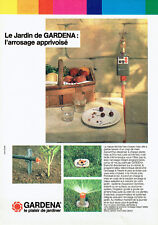 1987 gardena advertising d'occasion  Expédié en Belgium