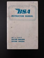 Original bsa instruction for sale  GLOUCESTER