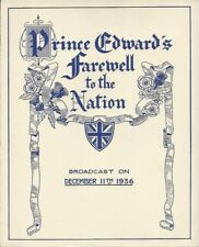 Prince edward farewell usato  Spedire a Italy