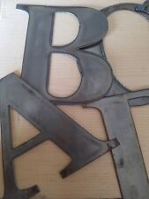 Tall metal letters for sale  Hutchinson