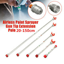 Universal Airless Paint Sprayer Spray Gun Tip Extension Pole Rod 20/30/50cm for sale  Fountain Valley