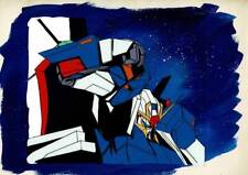 Mobile Suit Zeta Gundam MSZ-006 Cel background painting Hajime Yatate From Japan for sale  Shipping to South Africa