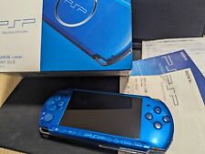 Sony PSP 3000 console regionfree azul caixa conjunto QuickRef TestOK 50 PERFEITO ESTADO-Condision comprar usado  Enviando para Brazil