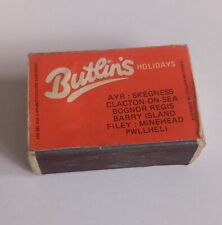 Butlins matchbox vintage for sale  UK