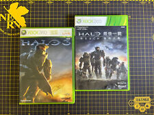 Lote 2 Halo 3 & Reach Microsoft Xbox 360 completo com manual Ásia Inglês comprar usado  Enviando para Brazil