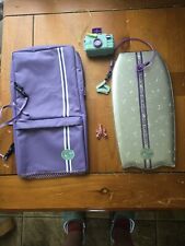 Used, American Girl Doll Kailey Beach Accessories Boogie Board & Purple Case Retired for sale  Shipping to South Africa