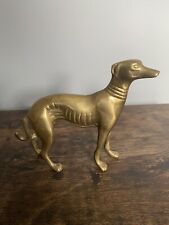 Used, Vintage brass greyhound for sale  LEICESTER