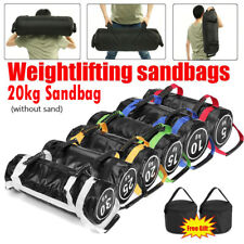 20KG Fits Weight Lifting Sandbag Fitness GYM Weights Workout Training Bags for sale  STOCKPORT